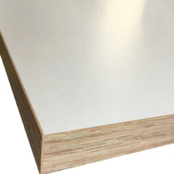 Random-b libreria bianca opaco con bordo in rovere reversibile 115x28xh164 cm