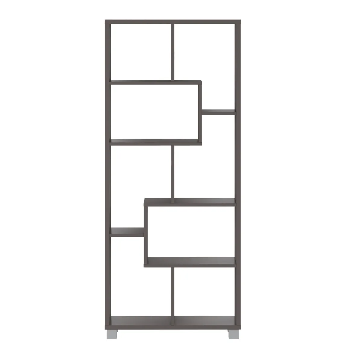 Random grey libreria finitura grigio grafite opaco utilizzo verticale - orizzontale h161 l685 p25