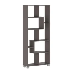 Random grey libreria finitura grigio grafite opaco utilizzo verticale - orizzontale h161 l685 p25
