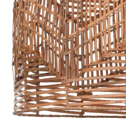 Reetha large medium lampadario da interno/esterno in rattan colore naturale d50xh58 cm