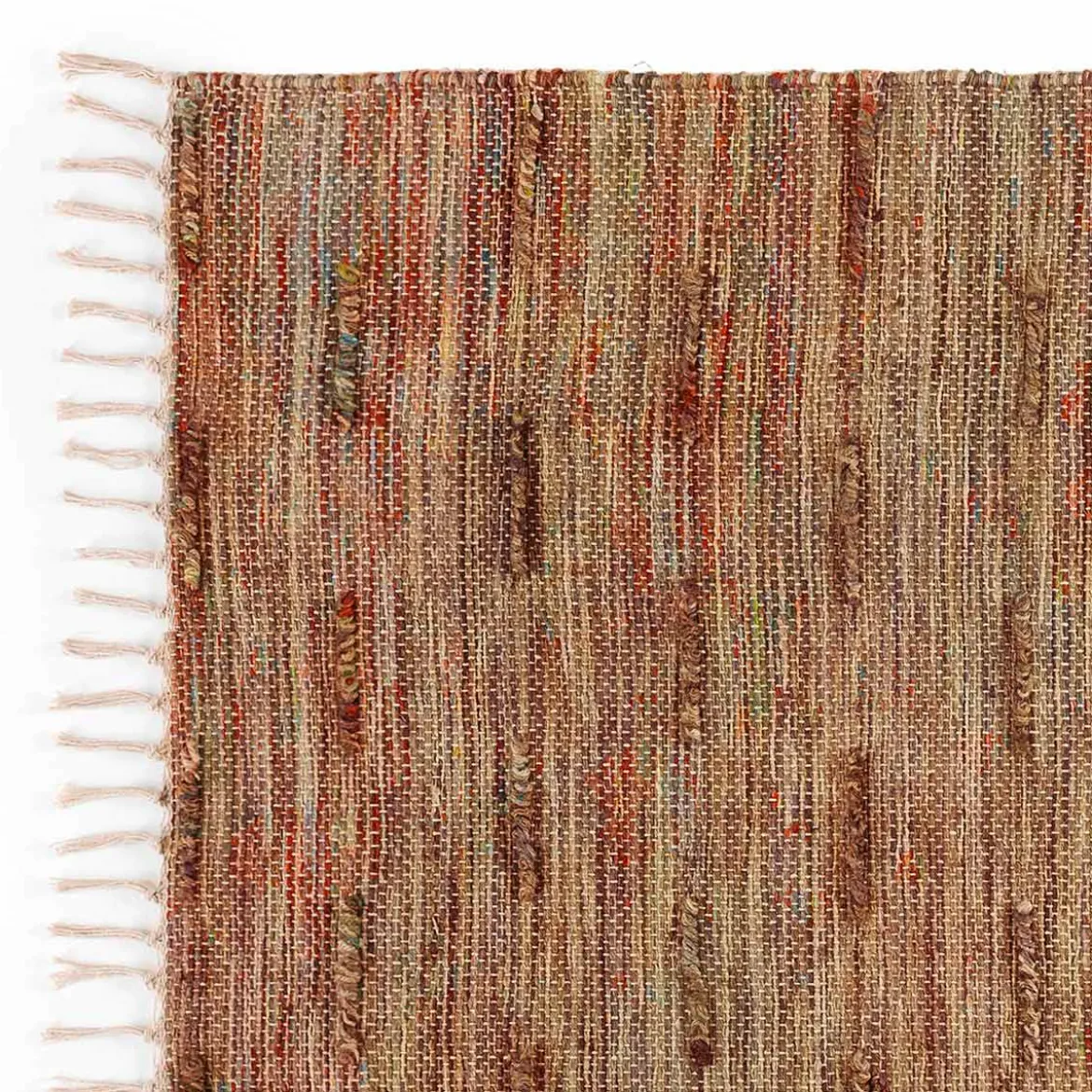 Sibu small tappeto rettangolare ursula small in juta e cotone multicolore per interno/esterno 130x90 cm