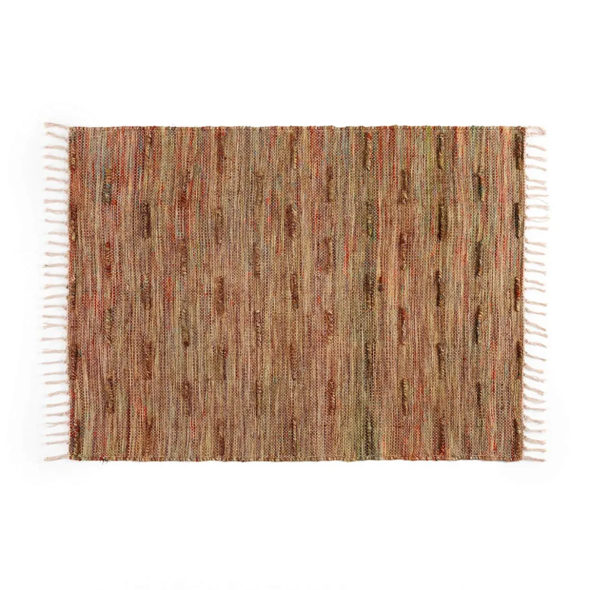 Sibu small tappeto rettangolare ursula small in juta e cotone multicolore per interno/esterno 130x90 cm
