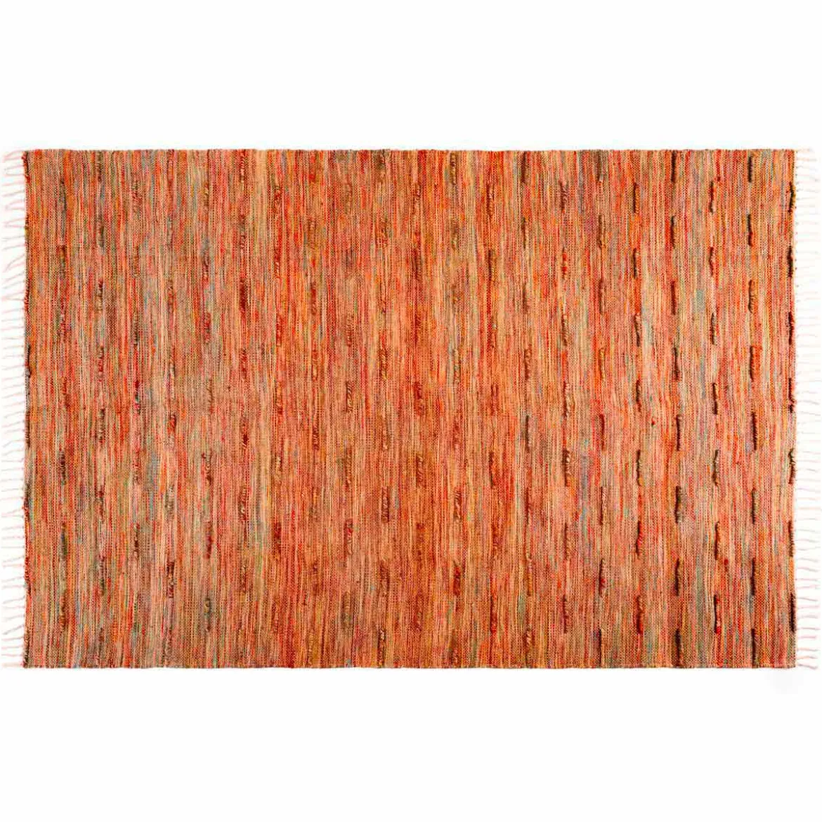 Sibu tappeto rettangolare ursula in juta e cotone multicolore per interno/esterno 230x160 cm