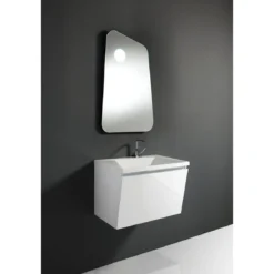 Specchiera con luce h82.5 l55