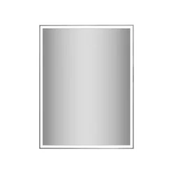Specchio con luce led perimetrale 60x80 cm