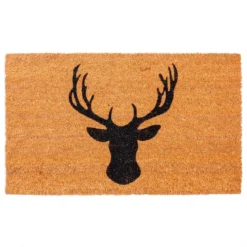 Stag zerbino in fibre di cocco con retro antiscivolo 75x45 cm