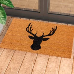 Stag zerbino in fibre di cocco con retro antiscivolo 75x45 cm
