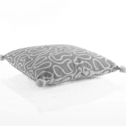 Tangle 1 cuscino colore grigio 100% cotone 45x45 cm