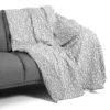 Tangle plaid cotone colore grigio 100% cotone 135 x 190 cm