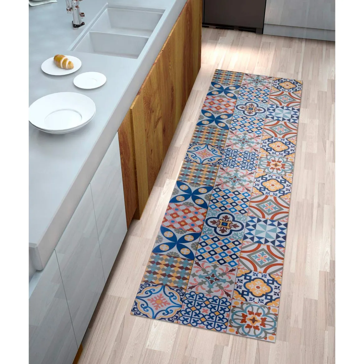 Tappeto cm 50 x 100 pratico da pulire 100% vinile