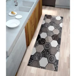 Tappeto corsia cm 50 x 150 pratico da pulire 100% vinile