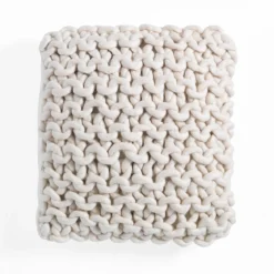 Tender cuscino bianco avorio con imbottitura interna 40x40 cm