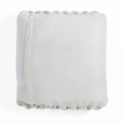 Tender cuscino bianco avorio con imbottitura interna 40x40 cm