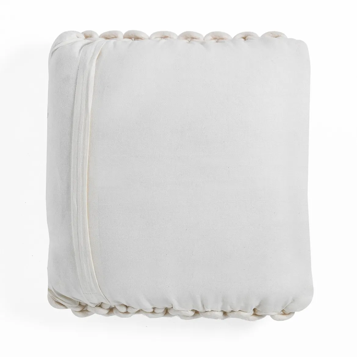 Tender cuscino bianco avorio con imbottitura interna 40x40 cm