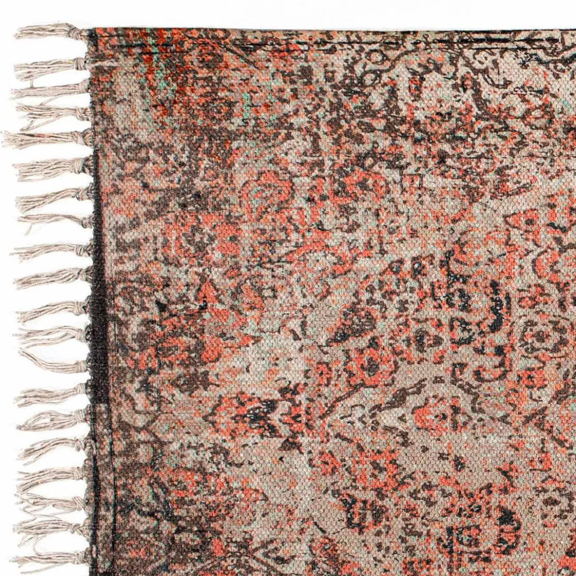 Volva tappeto bagno / scendiletto cotone 100% con nappe 110x60 cm