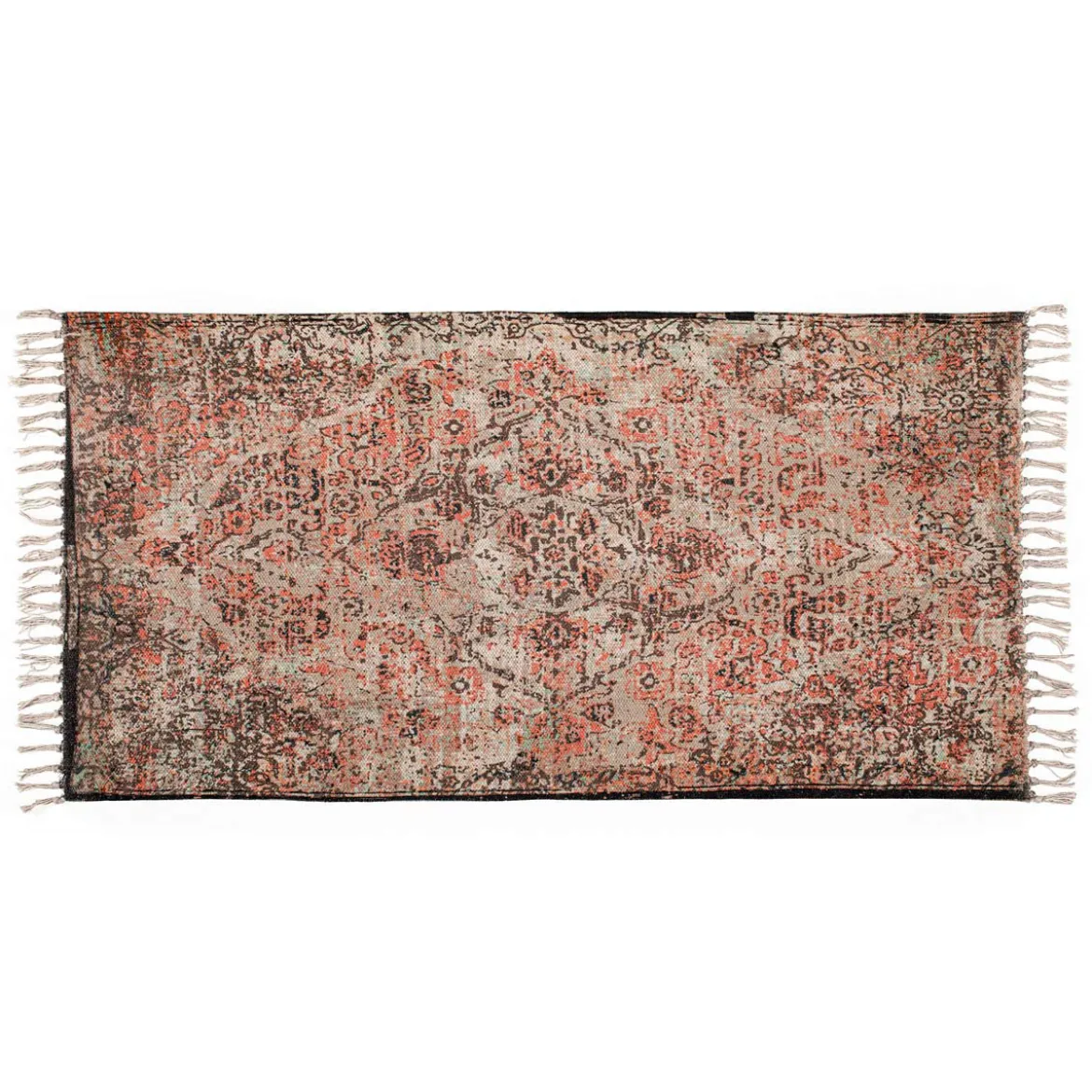 Volva tappeto bagno / scendiletto cotone 100% con nappe 110x60 cm