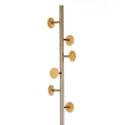 Wells-b gold appendiabiti porta ombrelli acciaio verniciato oro rosa lucido rose gold h180 d28