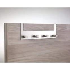 Yale appendiabiti per porta in acciaio 4 ganci 32x8xh11 cm