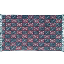Yara brun tappeto cotone 100% made in india 195 x 115 cm