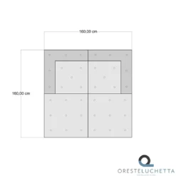 Yara high divano 2 posti tessuto effetto lana alto non sfoderabile interno in fibre cm 160x80x60