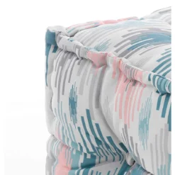 Yara pastel pouf outdoor programma kamar - outdoor tessuto waterproof cm. 45 x 45 x 45