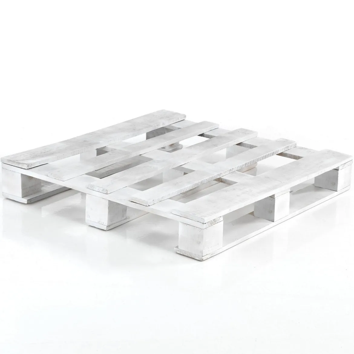 Yara white bancale in legno verniciato bianco opaco finitura liscia 80x80x13 cm