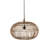 Yvon lampadario in rattan cm. d. 51 x h.30